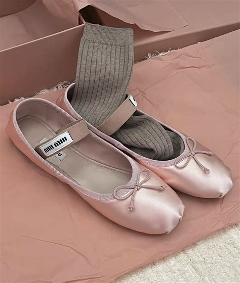 miu miu flats|ballet flats value.